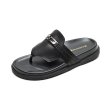 画像1: roman flat rock sandals slipper casual shoes  　ユニセックスロック フラットローマンサンダルスリッパ (1)