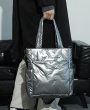 画像8: Men's Unisex quilting down tote shoulder crossbody bag　男女兼用ユニセックスキルティングダウントートショルダクロスボディーバッグ (8)