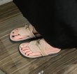 画像4: roman flat rock sandals slipper casual shoes  　ユニセックスロック フラットローマンサンダルスリッパ (4)
