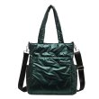 画像3: Men's Unisex quilting down tote shoulder crossbody bag　男女兼用ユニセックスキルティングダウントートショルダクロスボディーバッグ (3)