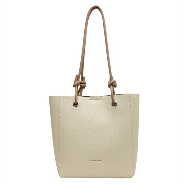 画像3: Unisex leather simple tote shoulder bag 男女兼用ユニセックスシンプルトートショルダバッグ通勤 通学 (3)