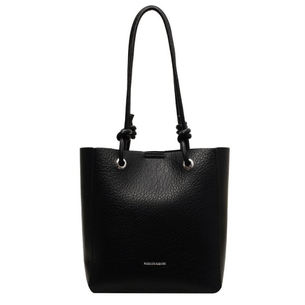 画像2: Unisex leather simple tote shoulder bag 男女兼用ユニセックスシンプルトートショルダバッグ通勤 通学 (2)