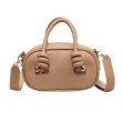 画像5:  Leather knot detail mini bag Tote Shoulder Bag Underarm bag 　ノットディティールレザートートショルダアンダーアームバッグ (5)