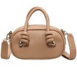 画像1:  Leather knot detail mini bag Tote Shoulder Bag Underarm bag 　ノットディティールレザートートショルダアンダーアームバッグ (1)