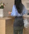 画像5: Covering Apron Suit Pants  Straight 　スカート付きシンプルストレートパンツスカッツ (5)