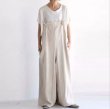 画像1: women's loose suspender jumpsuit Long  Dress シンプルルーズサスペンダージャンプスーツロングマキシドレス (1)