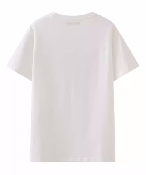 画像4: Women's dog & footprint  pullover top T-shirt　ドッグダックス＆足跡プリント半袖Tシャツ (4)