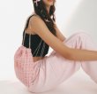 画像2: Tweed Drawstring Chain Backpack Mini Backpack Tote Shoulder bag　ツイードチェーンミニバックパックトートショルダバッグ (2)