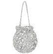画像1: Gathered Bucket Crossbody Tote Shoulder Bag　ギャザークシュクシュミニバケットクロスボディートートショルダバッグ (1)