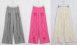 画像11: Lace-up ribbon sweat wide pants sweatpants　レースアップ リボン ボウ スウェット ワイド パンツスウェットパンツ (11)