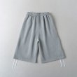 画像8: side drawstring bow half sweatpants　サイドリボンライン付きハーフ5分丈スウェットパンツ (8)