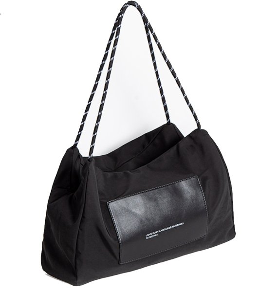 画像11: large capacity lightweight tote shoulder bag　ラージキャパシティー軽量トートショルダバッグ 通勤通学ショッピング (11)