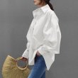 画像6: Women's blouse voluminous sleeves elegant oversize　レディースボリューム袖 エレガントブラウスオーバーサイズ (6)