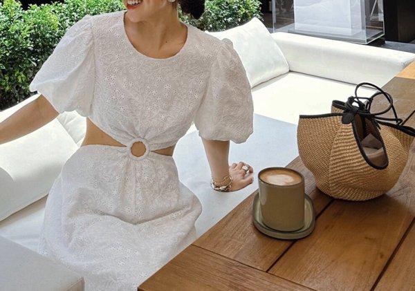 画像6:  French holiday style portable bucket straw bagbasket handbag  tote bag 　フレンチポータブルバケットトートショルダー籠かごバッグ (6)