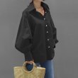 画像8: Women's blouse voluminous sleeves elegant oversize　レディースボリューム袖 エレガントブラウスオーバーサイズ (8)