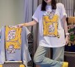 画像1: perfume printed short-sleeved T-shirt 　男女兼用ユニセックスパフューム香水プリント半袖Tシャツ  (1)