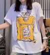 画像2: perfume printed short-sleeved T-shirt 　男女兼用ユニセックスパフューム香水プリント半袖Tシャツ  (2)