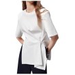 画像1: Irregular design short sleeve T-shirt　イレギュラーデザイン半袖 Tシャツ (1)
