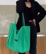 画像14: Canvas Candy Color Large Capacity Casual Tote Shoulder Bag　キャンディーカラーキャンバストートショルダー２WAYバッグ マザーズバッグショッピング通勤通学バッグ (14)