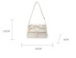 画像14: leather ribbon square crossbody bag　レザーリボンスクエアクロスボディバッグトートショルダー２WAYバッグ (14)