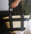 画像15: cowhide hand-held vegetable basket bag tote shoulder  bag　本革レザーハンドルかご籠トートショルダーバッグ (15)