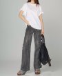 画像7:  sleeve shirring t-shirt 　袖シャーリング半袖 Tシャツ (7)