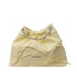 画像5: Leather Ribbon Pleated Cloud Bucket Crossbody Bag　レザーリボンプリーツクラウドバケットクロスボディバッグトートショルダー２WAYバッグ (5)