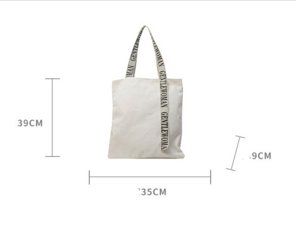 画像6: unisex gentlewoman graphic doodle prints mini tote shoulder crossbody bag　男女兼用アルファベットロゴトートショルダーエコバッグ (6)