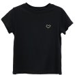 画像10: One point pearl heartT-shirt short-sleeved 　ワンポイントパールハート半袖 Tシャツ (10)