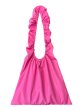 画像2: unisex ruffle gathered handle shoulder tote bag　男女兼用フリルギャザーハンドルショルダートートバッグ (2)