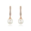画像2: s925 sterling silver pearl earrings　シルバー925パール＆ビジューピアス イアリング (2)