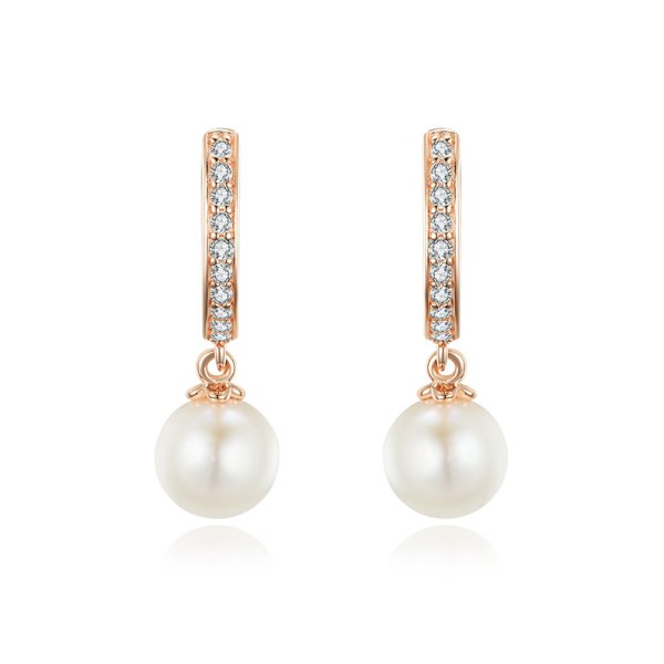 画像2: s925 sterling silver pearl earrings　シルバー925パール＆ビジューピアス イアリング (2)