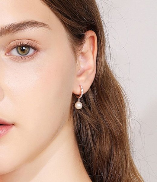 画像9: s925 sterling silver pearl earrings　シルバー925パール＆ビジューピアス イアリング (9)