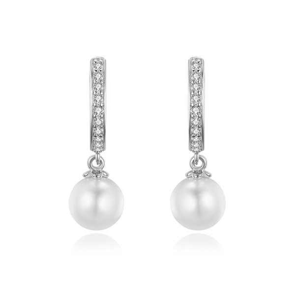 画像8: s925 sterling silver pearl earrings　シルバー925パール＆ビジューピアス イアリング (8)