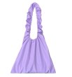 画像4: unisex ruffle gathered handle shoulder tote bag　男女兼用フリルギャザーハンドルショルダートートバッグ (4)