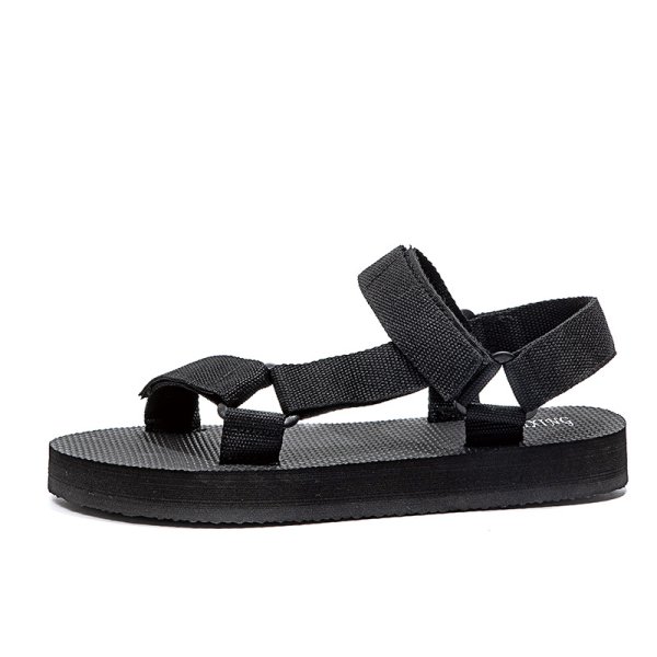 画像3: Unisex Flatform velcro sandals  slippers  　ユニセックスベルクロフラットサンダルスリッパ (3)