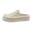 画像1: Unisex Thick-soled Baotou slip-on type half slippers sandals  casual shoes  　ユニセックス厚底スリッポンタイプハーフサンダルスリッパ (1)