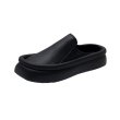 画像5: Unisex Thick-soled Baotou slip-on type half slippers sandals  casual shoes  　ユニセックス厚底スリッポンタイプハーフサンダルスリッパ (5)