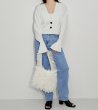 画像8: vertical stripe splicing pleated skirt bag messenger  Underarm tote shoulder bag　スプライシングプリーツスカートアンダーアームトートショルダーバッグ (8)
