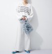 画像5: vertical stripe splicing pleated skirt bag messenger  Underarm tote shoulder bag　スプライシングプリーツスカートアンダーアームトートショルダーバッグ (5)