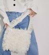 画像4: vertical stripe splicing pleated skirt bag messenger  Underarm tote shoulder bag　スプライシングプリーツスカートアンダーアームトートショルダーバッグ (4)