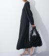 画像2: vertical stripe splicing pleated skirt bag messenger  Underarm tote shoulder bag　スプライシングプリーツスカートアンダーアームトートショルダーバッグ (2)