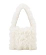 画像9: vertical stripe splicing pleated skirt bag messenger  Underarm tote shoulder bag　スプライシングプリーツスカートアンダーアームトートショルダーバッグ (9)