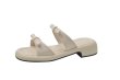 画像2: Double ribbon leather sandals slippers　ユニセックスダブルリボンボウサンダルスリッパ (2)