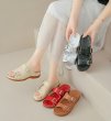 画像11: Crocodile pattern wedge belt buckle sandals slippers　ユニセックスクロコパターン厚底プラットフォームサンダルスリッパ (11)