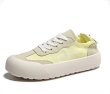 画像1: breathable lace up  sneakers　男女兼用ユニセックスブリィーザァブル厚底レースアップスニーカー (1)