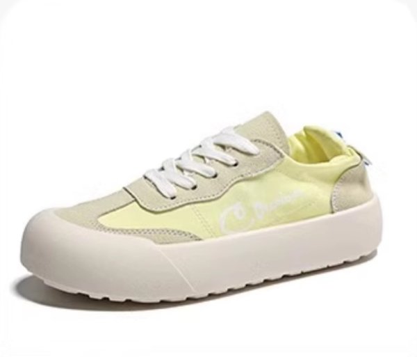 画像1: breathable lace up  sneakers　男女兼用ユニセックスブリィーザァブル厚底レースアップスニーカー (1)