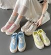 画像10: breathable lace up  sneakers　男女兼用ユニセックスブリィーザァブル厚底レースアップスニーカー (10)