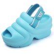 画像2: Women's Platform backstrap sandal slippers　ユニセックス厚底プラットフォームバックベルトストラップサンダルスリッパ (2)