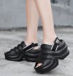画像7: Women's Platform backstrap sandal slippers　ユニセックス厚底プラットフォームバックベルトストラップサンダルスリッパ (7)